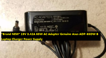 *Brand NEW* 19V 3.42A 65W AC Adapter Genuine Asus ADP-65DW B Laptop Charger Power Supply